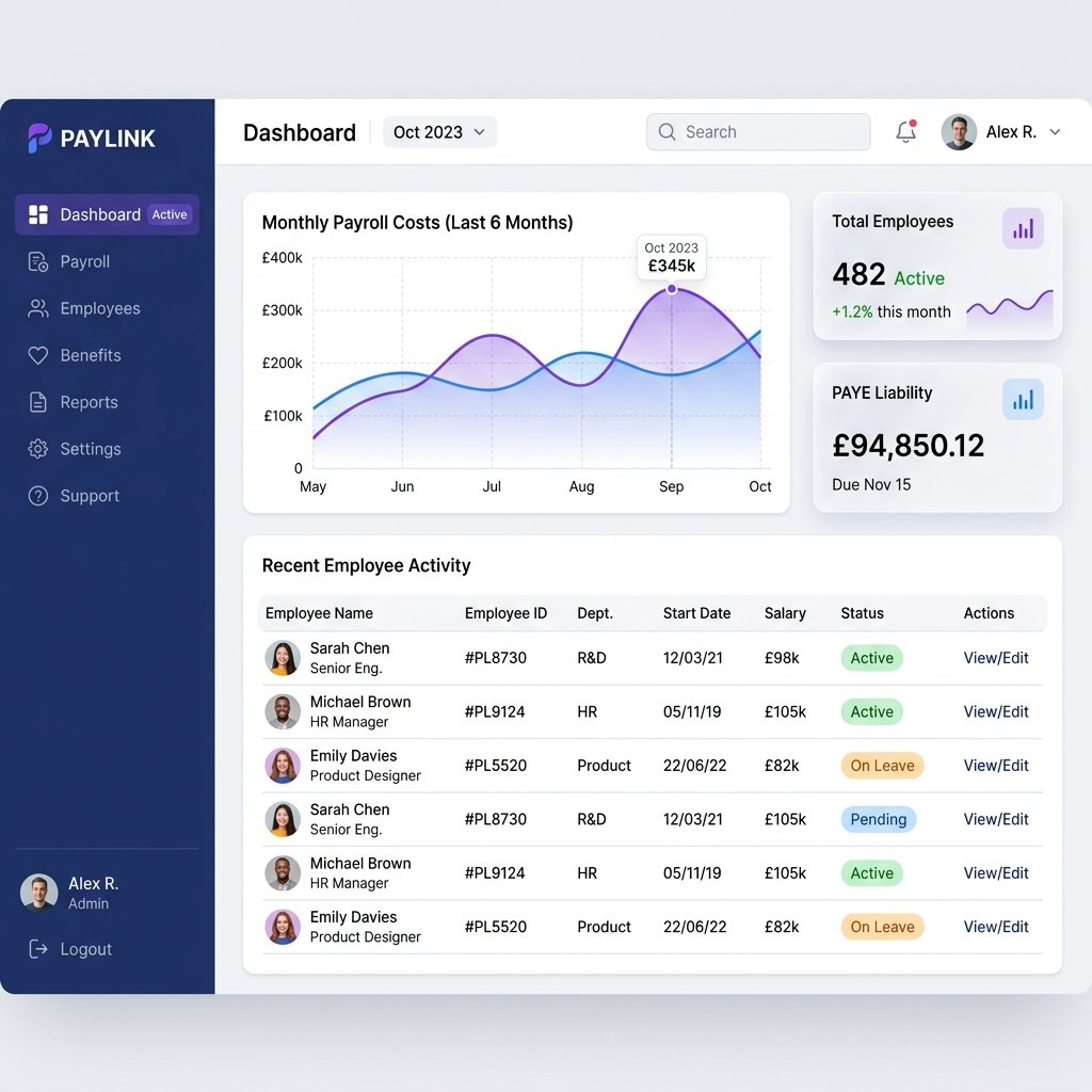 Osservi Payroll Dashboard